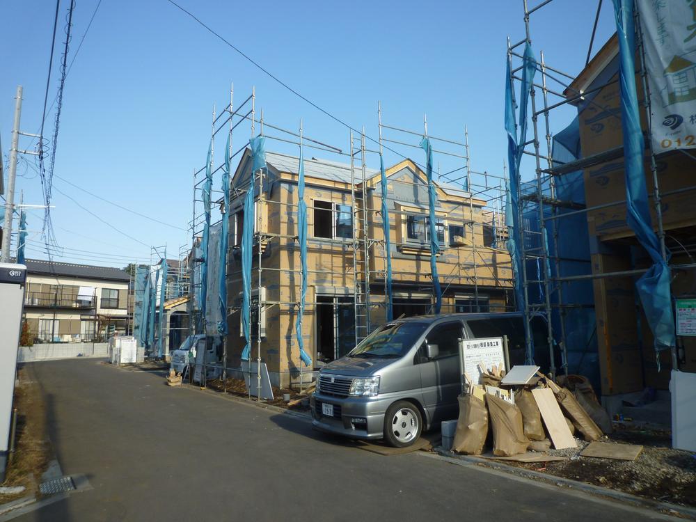 Local appearance photo. All 18 buildings large houses built for sale of ・ Lush living environment