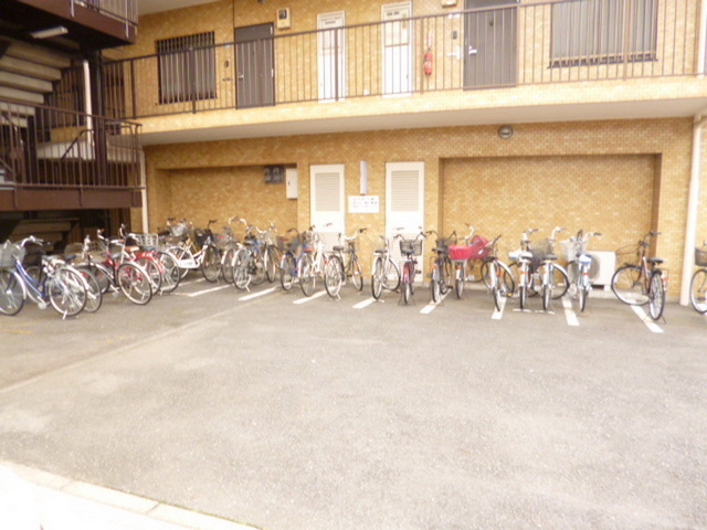 Parking lot.  ☆  Bicycle parking space  ☆