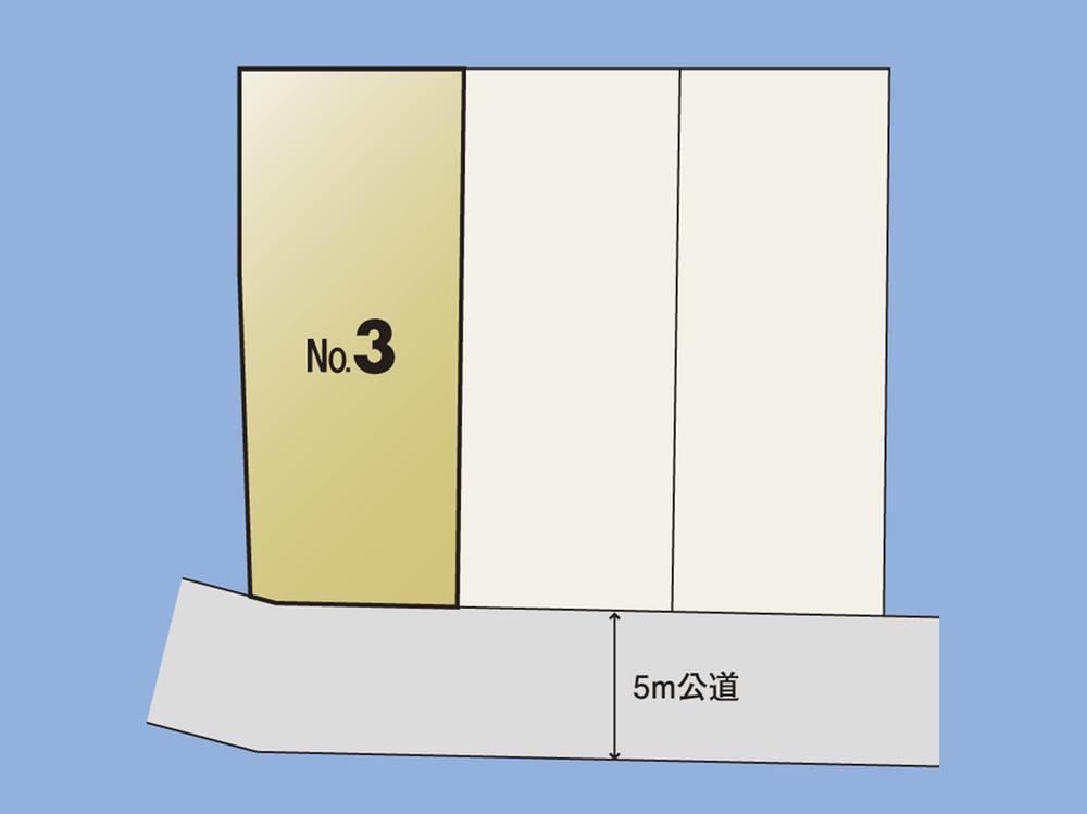 Compartment figure. Land price 38,600,000 yen, Land area 130 sq m
