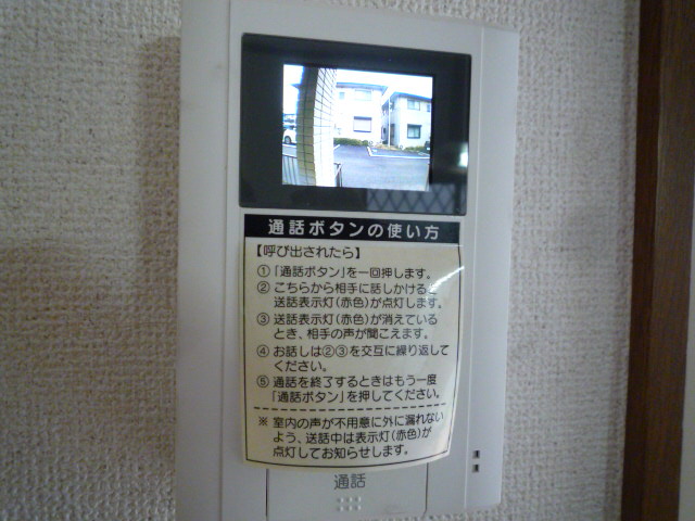 Security. Monitor with intercom