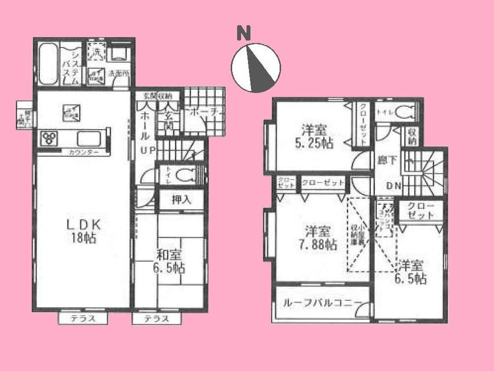 Floor plan. (12 Building), Price 24.6 million yen, 4LDK, Land area 148.87 sq m , Building area 102.67 sq m