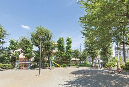 park. 470m until Kashimadai park