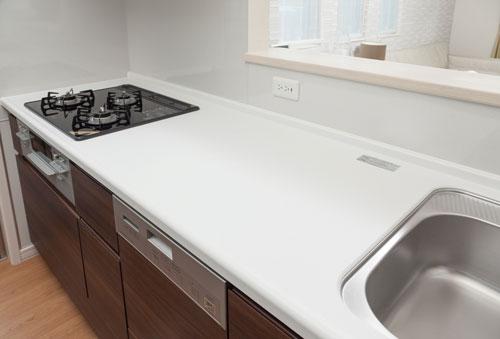 Other Equipment. Work efficiency is also up in a wide cooking space width. Sink before also widely, Also useful when you carry the cuisine. (Same specifications)