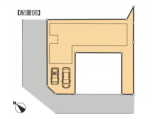 Compartment figure. 33,500,000 yen, 4LDK, Land area 128.88 sq m , Building area 102.16 sq m