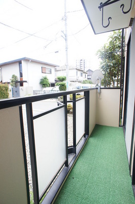 Balcony. Spacious balcony