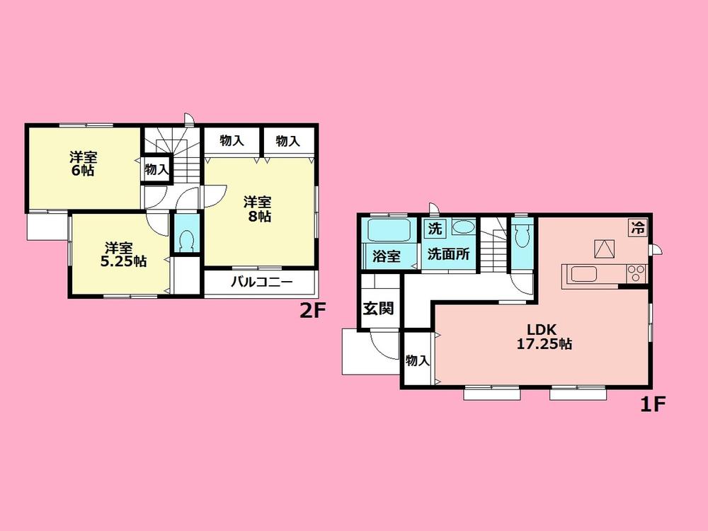 Floor plan. (c), Price 31,800,000 yen, 3LDK, Land area 100.05 sq m , Building area 89.84 sq m