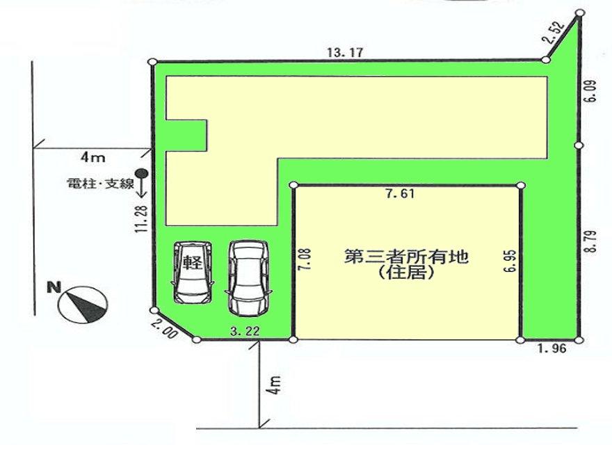 Compartment figure. 33,500,000 yen, 4LDK, Land area 128.88 sq m , Building area 102.16 sq m