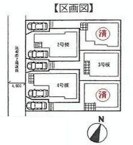 Compartment figure. 33,800,000 yen, 3LDK, Land area 100.02 sq m , Building area 86.94 sq m