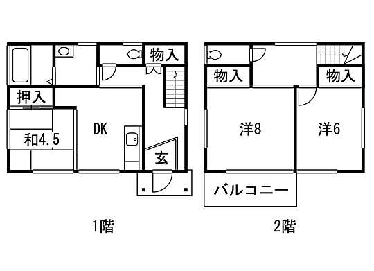 Floor plan. 27,800,000 yen, 3DK, Land area 150.12 sq m , Building area 74.52 sq m floor plan