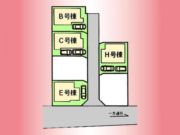 Compartment figure. 29,800,000 yen, 4LDK, Land area 98.14 sq m , Building area 93.15 sq m