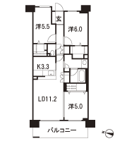 Floor: 3LDK + 2WIC, the area occupied: 71.5 sq m, Price: TBD