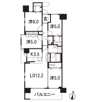 Floor: 4LDK + 2WIC, occupied area: 82 sq m, Price: TBD