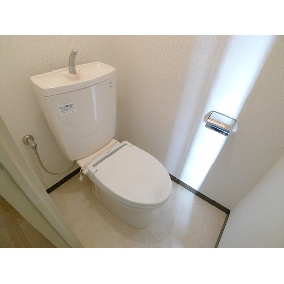 Toilet. Toilet clean impression white keynote.