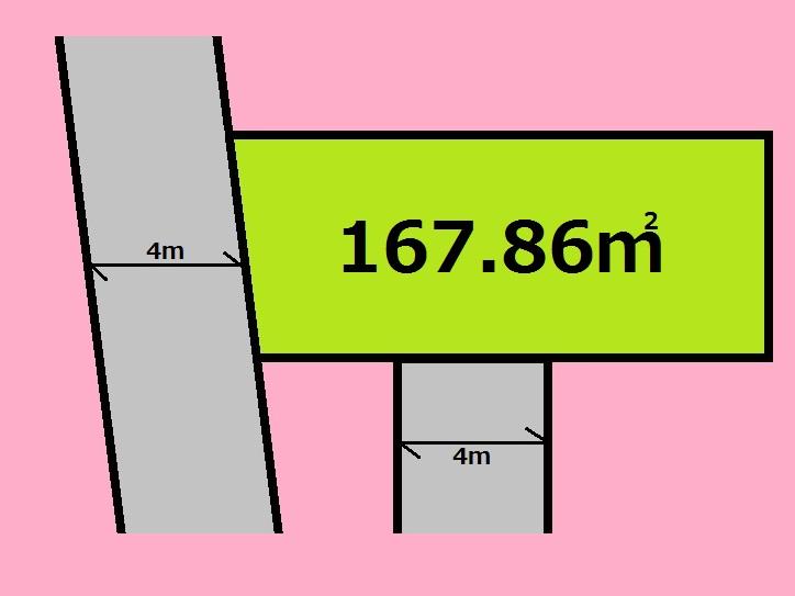 Compartment figure. Land price 32 million yen, Land area 167.86 sq m