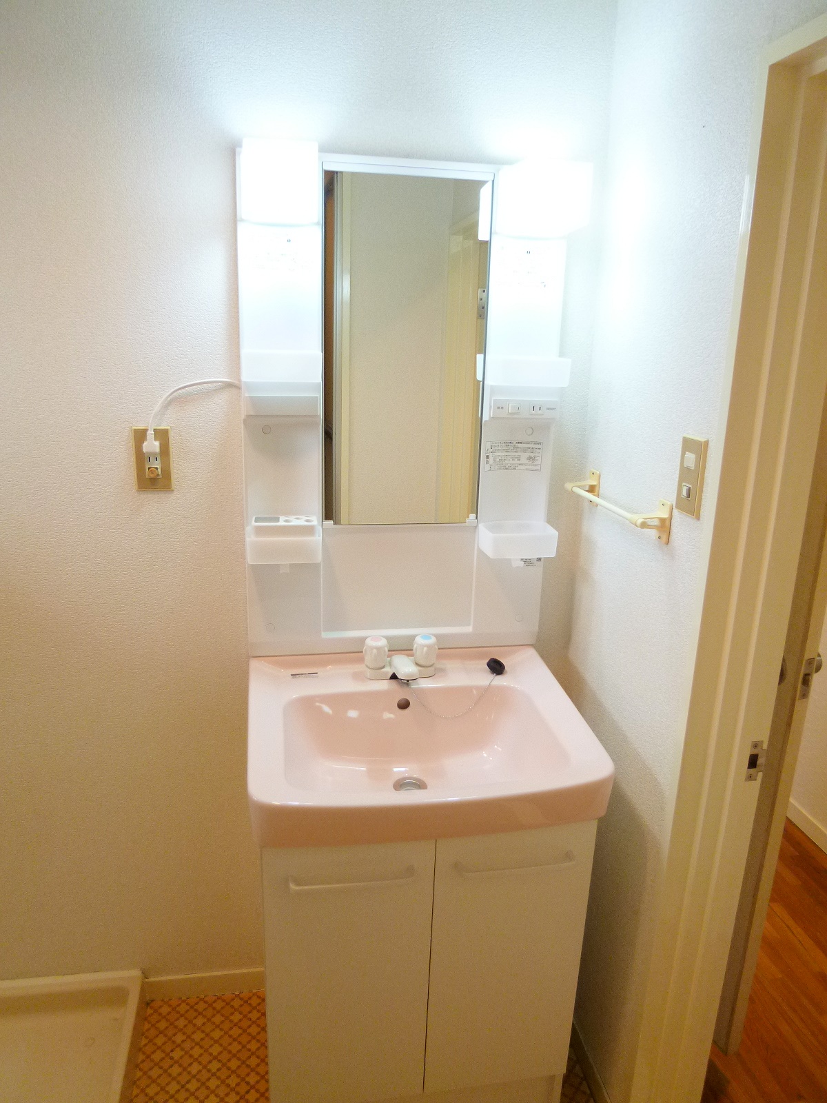 Washroom. Bathroom vanity