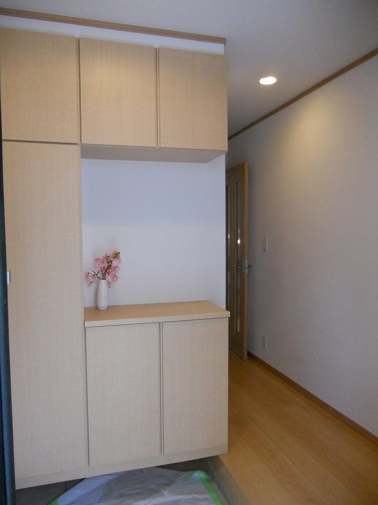 Entrance. The last example of construction