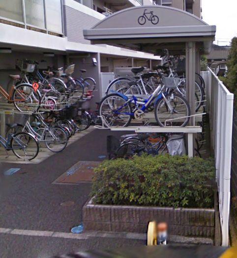 Other local. Is a bicycle parking lot