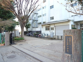 Junior high school. Tsukimino 970m until junior high school (junior high school)