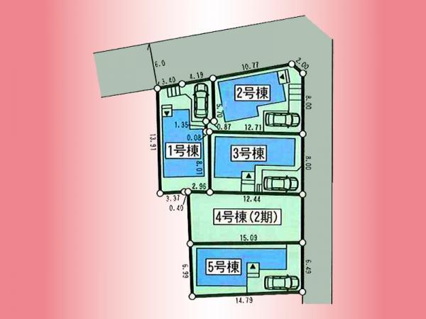 Compartment figure. 27,800,000 yen, 4LDK, Land area 100.22 sq m , Building area 80.59 sq m