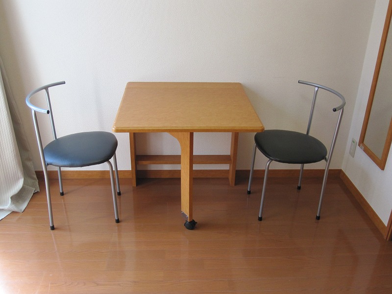Other Equipment. Folding table and with chairs