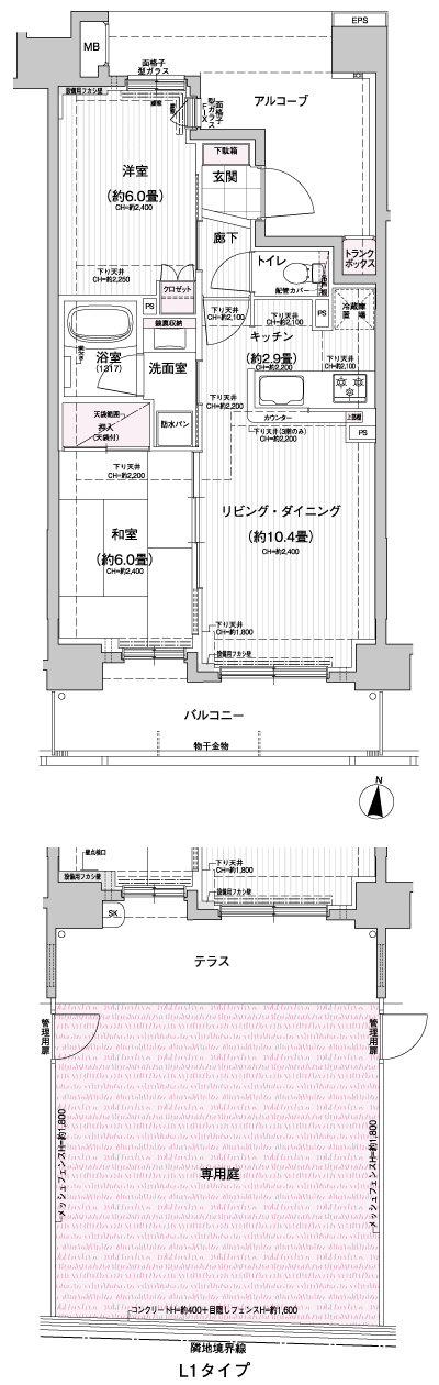 Floor: 2LDK, occupied area: 53.28 sq m, Price: 27,900,000 yen, now on sale