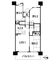 Floor: 3LDK, occupied area: 57.67 sq m, Price: 28,300,000 yen, now on sale