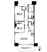 Floor: 2LDK, occupied area: 50.69 sq m, Price: 26,300,000 yen, now on sale