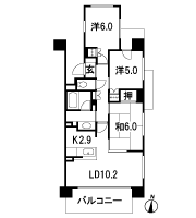 Floor: 3LDK, occupied area: 65.55 sq m, Price: 34,300,000 yen ・ 38,200,000 yen, now on sale
