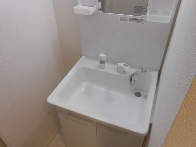 Washroom. It is also a comfortable preparation of the morning with shampoo dresser.