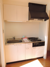 Kitchen. LDK / Two-burner gas stove with system Kitchen