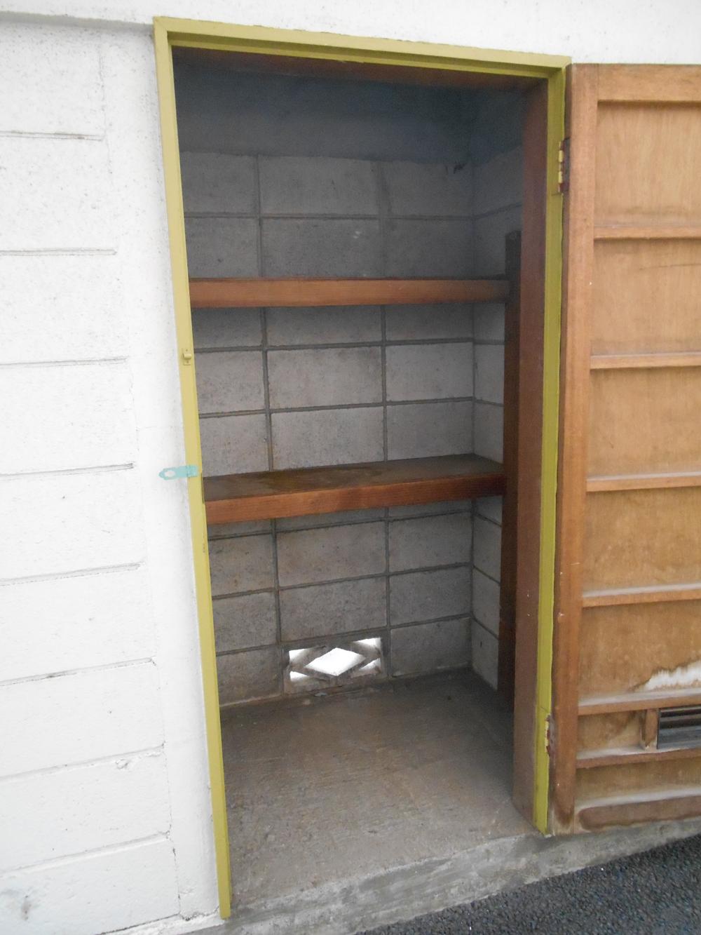 Receipt. First floor storeroom