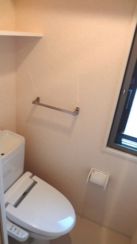 Toilet. There is also a window toilet with bidet