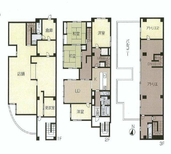 Floor plan. 36,800,000 yen, 4LDK, Land area 200.82 sq m , Building area 328.53 sq m