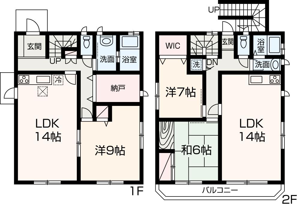 Floor plan. 38,800,000 yen, 4LDK, Land area 162.6 sq m , Floor plan of the building area 131.76 sq m 2 household like