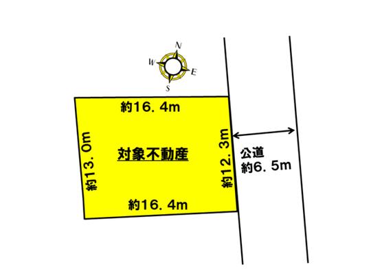 Compartment figure. The subject real estate land plots