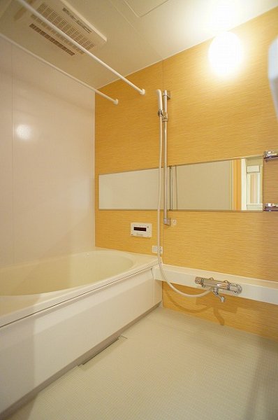 Bath. It produces a calm space with accent panel specification. 