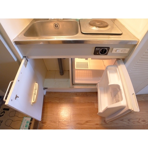 Kitchen. Stove, It is not need preparation because there is a refrigerator