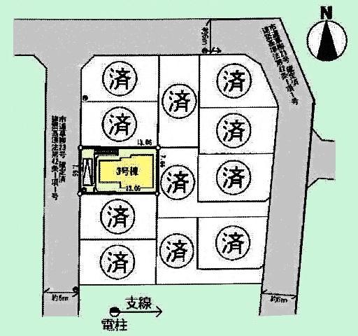 Compartment figure. 30,800,000 yen, 3LDK, Land area 100.12 sq m , Building area 88.57 sq m