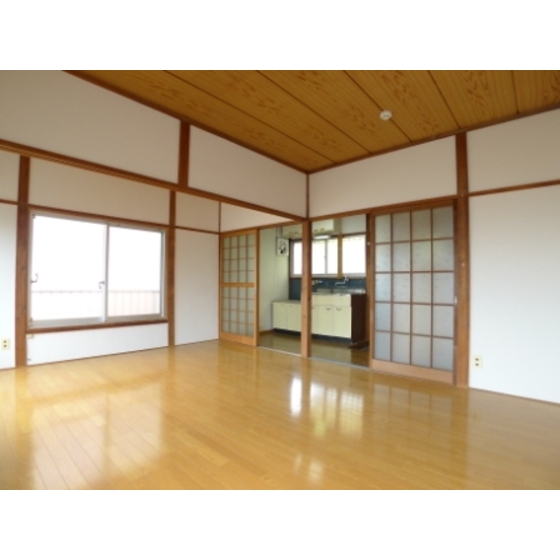Living and room. It is the atmosphere that saw the kitchen from Western-style.
