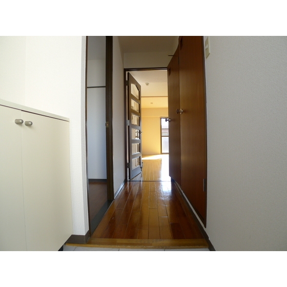 Entrance. Living space is not visible from the front door. 