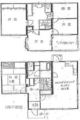 Floor plan. 31,800,000 yen, 5LDK, Land area 180.71 sq m , Building area 138.71 sq m