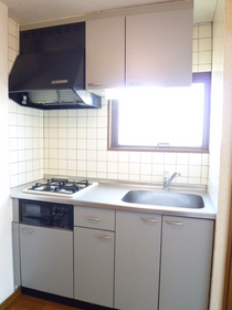 Kitchen. kitchen / Two-burner gas stove with system Kitchen
