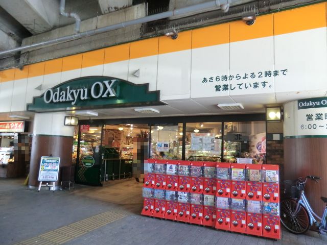 Supermarket. ODAKYU 607m to OX (super)