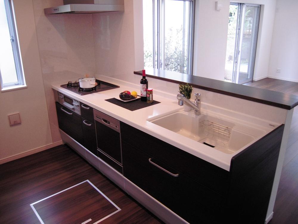 Kitchen. 1 Building counter kitchen