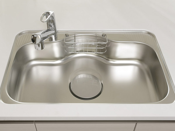 Kitchen.  [Quiet sink] Adopt a sink also easy to wash wide size large cookware. With water to reduce the I sound processing, Also consideration of the night of washing.