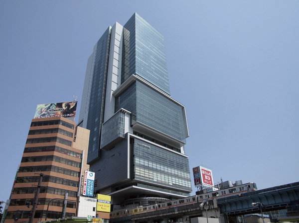 Building structure. Hikarie (Shibuya Station)