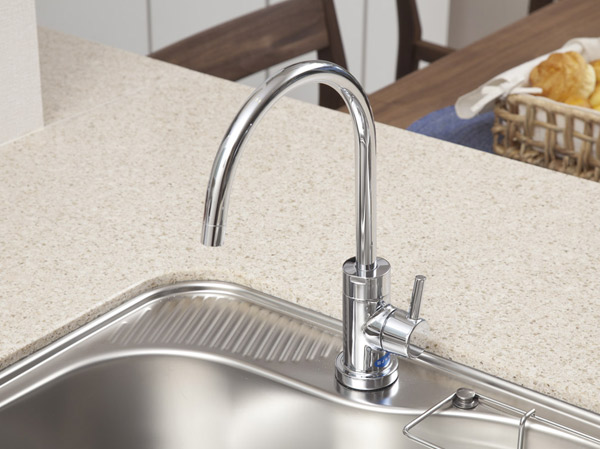 Kitchen.  [Water purifier dedicated faucet] 13 has established an under-sink type of built-in water purifier dedicated faucet that substance can be used to clean water that was highly remove.