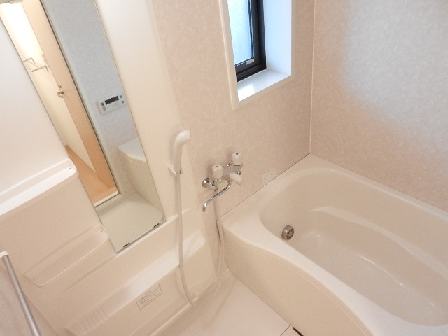 Bath. Bathroom with additional heating function