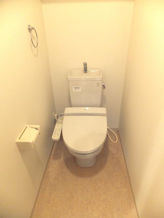 Toilet. With warm water washing toilet seat