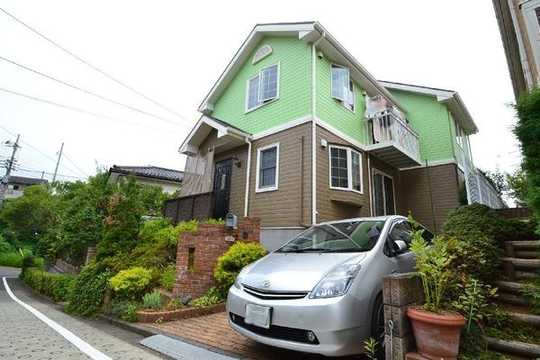Local appearance photo. Heisei is a building of imported housing "Millcreek" of 12 years dating from Tokyu Homes construction